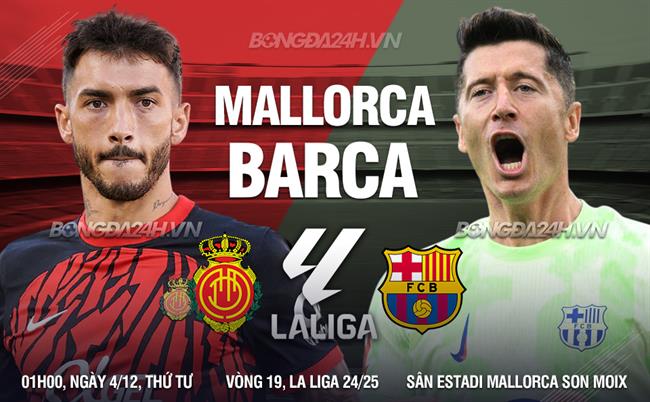 Mallorca vs Barca: Ngàn cân đè lên chủ nhà 2 Mallorca Đối Đầu Barca Cuộc Chiến Nảy Lửa Để Giành Chiến Thắng